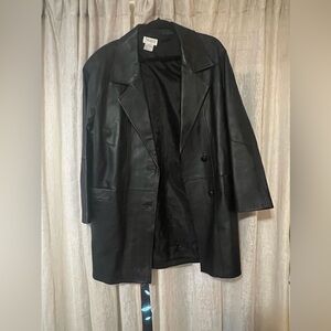 VINTAGE Tribeca Studio size M leather jacket